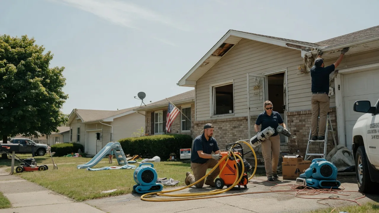 Water Damage Restoration in Bluford, IL near me
